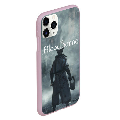 Чехол iPhone 11 Pro матовый Bloodborne / 3D-Розовый – фото 2