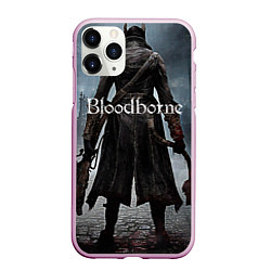 Чехол iPhone 11 Pro матовый Bloodborne, цвет: 3D-розовый