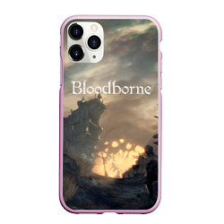 Чехол iPhone 11 Pro матовый Bloodborne, цвет: 3D-розовый