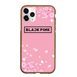 Чехол iPhone 11 Pro матовый BLACKPINK, цвет: 3D-коричневый