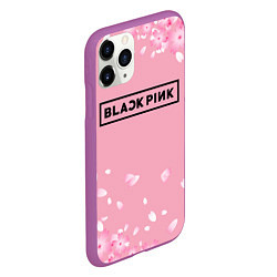 Чехол iPhone 11 Pro матовый BLACKPINK, цвет: 3D-фиолетовый — фото 2