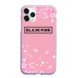 Чехол iPhone 11 Pro матовый BLACKPINK, цвет: 3D-светло-сиреневый