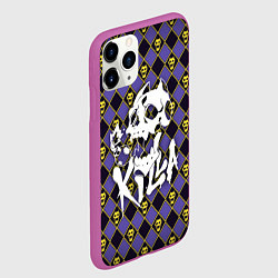 Чехол iPhone 11 Pro матовый KILLER QUEEN, цвет: 3D-фиолетовый — фото 2