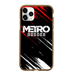 Чехол iPhone 11 Pro матовый METRO EXODUS