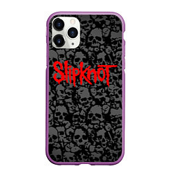 Чехол iPhone 11 Pro матовый SLIPKNOT, цвет: 3D-фиолетовый