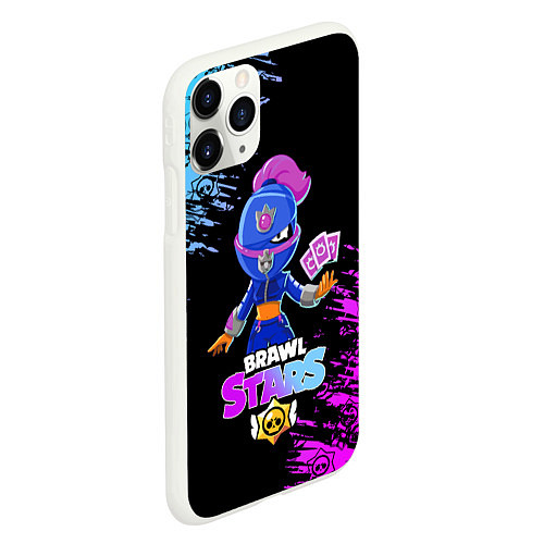 Чехол iPhone 11 Pro матовый BRAWL STARS TARA / 3D-Белый – фото 2