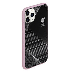 Чехол iPhone 11 Pro матовый Liverpool F C, цвет: 3D-розовый — фото 2