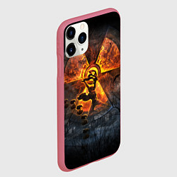 Чехол iPhone 11 Pro матовый VULKAN, цвет: 3D-малиновый — фото 2