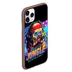 Чехол iPhone 11 Pro матовый PREDATOR, цвет: 3D-коричневый — фото 2