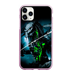 Чехол iPhone 11 Pro матовый PREDATOR