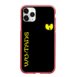 Чехол iPhone 11 Pro матовый WU-TANG CLAN, цвет: 3D-красный