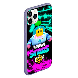 Чехол iPhone 11 Pro матовый BRAWL STARS SPROUT 24, цвет: 3D-серый — фото 2