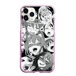 Чехол iPhone 11 Pro матовый АХЕГАО, цвет: 3D-розовый