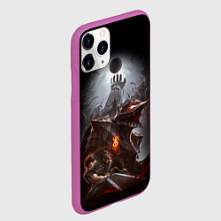 Чехол iPhone 11 Pro матовый BERSERK, цвет: 3D-фиолетовый — фото 2