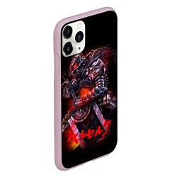 Чехол iPhone 11 Pro матовый BERSERK, цвет: 3D-розовый — фото 2