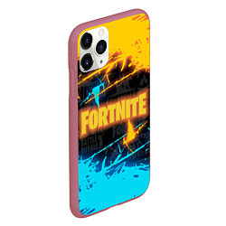 Чехол iPhone 11 Pro матовый FORTNITE, цвет: 3D-малиновый — фото 2