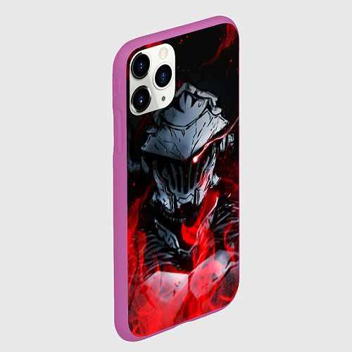 Чехол iPhone 11 Pro матовый УБИЙЦА ГОБЛИНОВ / 3D-Фиолетовый – фото 2