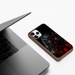 Чехол iPhone 11 Pro матовый PREDATOR, цвет: 3D-коричневый — фото 2