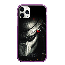 Чехол iPhone 11 Pro матовый PREDATOR, цвет: 3D-фиолетовый