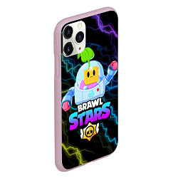 Чехол iPhone 11 Pro матовый BRAWL STARS SPROUT, цвет: 3D-розовый — фото 2