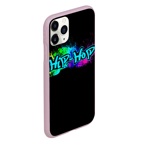 Чехол iPhone 11 Pro матовый Hip-Hop / 3D-Розовый – фото 2