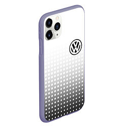 Чехол iPhone 11 Pro матовый Volkswagen, цвет: 3D-серый — фото 2