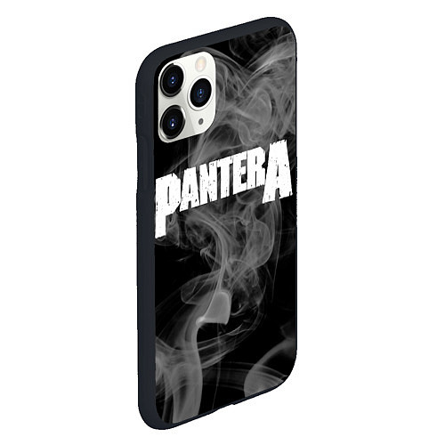 Чехол iPhone 11 Pro матовый Pantera / 3D-Черный – фото 2