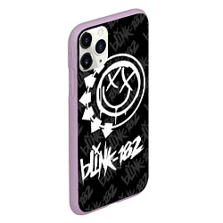 Чехол iPhone 11 Pro матовый Blink-182 4, цвет: 3D-сиреневый — фото 2