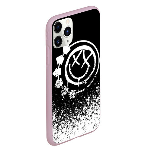 Чехол iPhone 11 Pro матовый Blink-182 7 / 3D-Розовый – фото 2