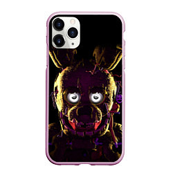 Чехол iPhone 11 Pro матовый FNAF 2, цвет: 3D-розовый