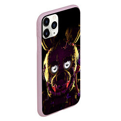 Чехол iPhone 11 Pro матовый FNAF 2, цвет: 3D-розовый — фото 2