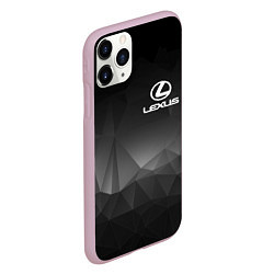 Чехол iPhone 11 Pro матовый LEXUS, цвет: 3D-розовый — фото 2