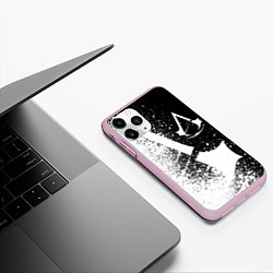Чехол iPhone 11 Pro матовый Assassin’s Creed 03, цвет: 3D-розовый — фото 2