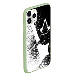 Чехол iPhone 11 Pro матовый Assassin’s Creed 03, цвет: 3D-салатовый — фото 2