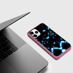 Чехол iPhone 11 Pro матовый MAZDA, цвет: 3D-малиновый — фото 2