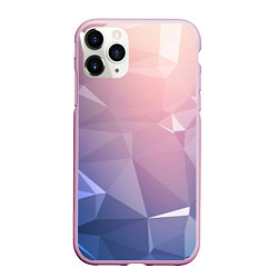 Чехол iPhone 11 Pro матовый ЭЛЕМЕНТЫ СВЕТА, цвет: 3D-розовый