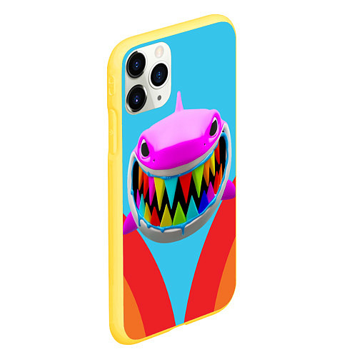 Чехол iPhone 11 Pro матовый 6IX9INE / 3D-Желтый – фото 2