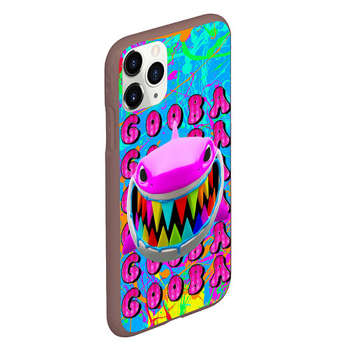 Чехол iPhone 11 Pro матовый 6IX9INE GOOBA / 3D-Коричневый – фото 2