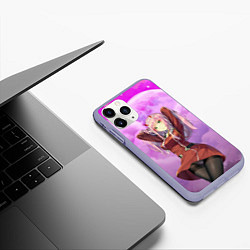 Чехол iPhone 11 Pro матовый Darling, цвет: 3D-светло-сиреневый — фото 2