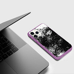 Чехол iPhone 11 Pro матовый FAIRY TAIL, цвет: 3D-фиолетовый — фото 2