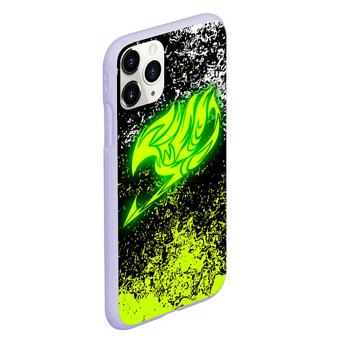 Чехол iPhone 11 Pro матовый FAIRY TAIL / 3D-Светло-сиреневый – фото 2