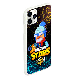 Чехол iPhone 11 Pro матовый BRAWL STARS GALE, цвет: 3D-белый — фото 2