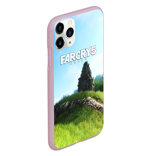 Чехол iPhone 11 Pro матовый FARCRY5 / 3D-Розовый – фото 2