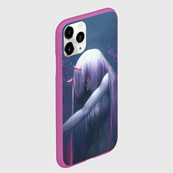 Чехол iPhone 11 Pro матовый DARLING IN THE FRANXX, цвет: 3D-фиолетовый — фото 2