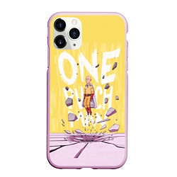 Чехол iPhone 11 Pro матовый One Punch Man