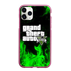 Чехол iPhone 11 Pro матовый GTA 5