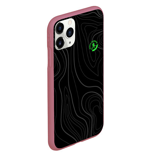 Чехол iPhone 11 Pro матовый Who Run the World / 3D-Малиновый – фото 2