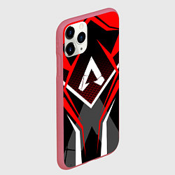 Чехол iPhone 11 Pro матовый APEX, цвет: 3D-малиновый — фото 2