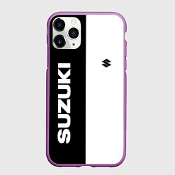 Чехол iPhone 11 Pro матовый Suzuki Z, цвет: 3D-фиолетовый