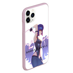 Чехол iPhone 11 Pro матовый Ghost in the Shell Section 9, цвет: 3D-розовый — фото 2